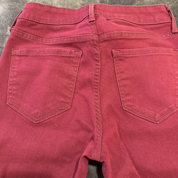 Old Navy The Rockstar Super Skinny Red Jeans, Size 2 Jegging - Picture 13 of 16